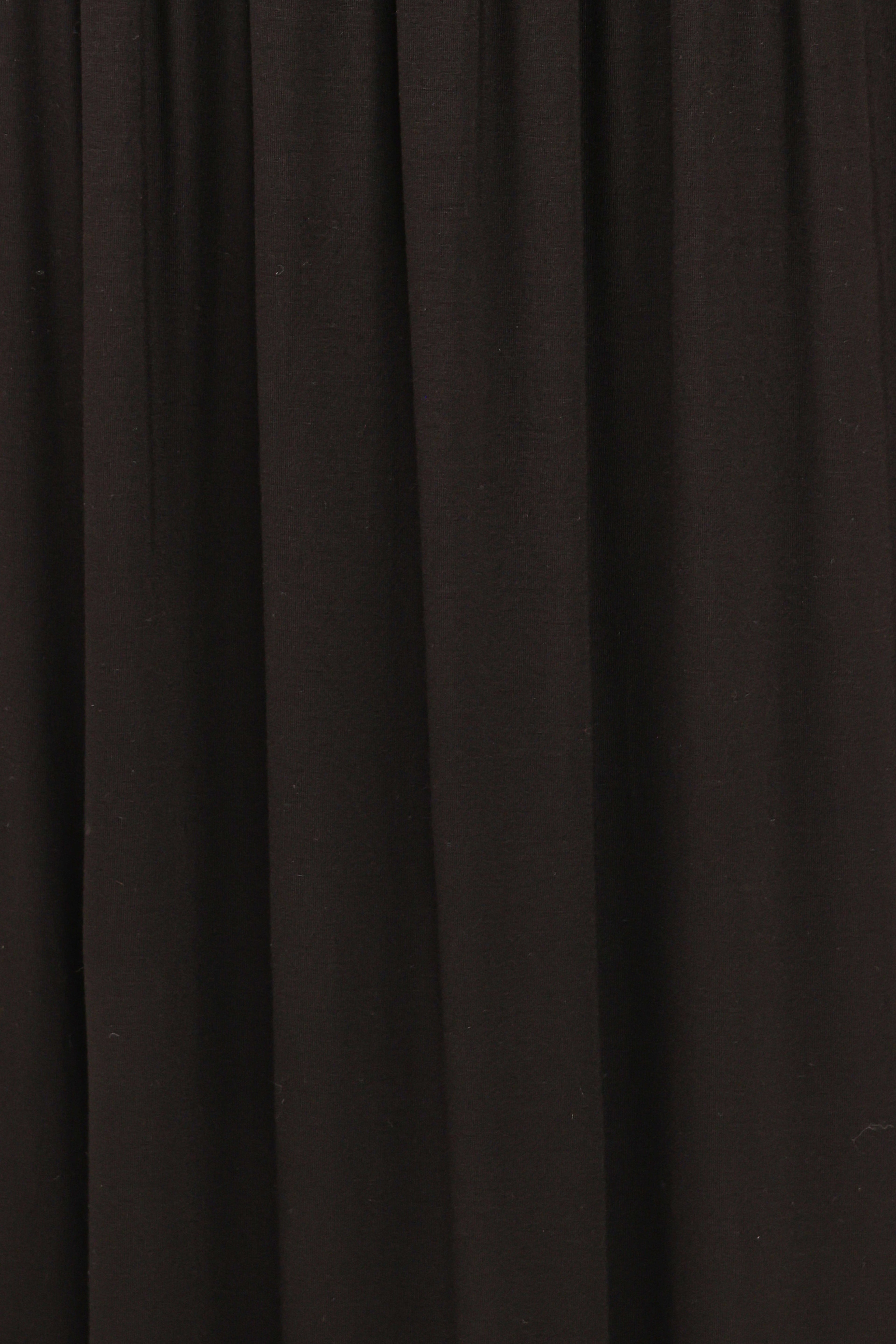 Shirley Long Sleeve Maxi Dress - Black