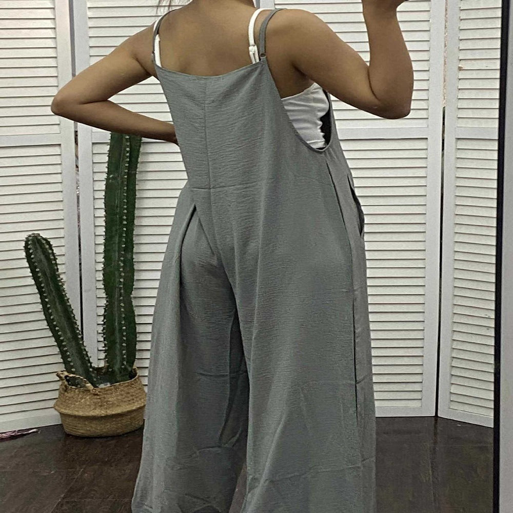 Duglam® Wide-Leg Pocket Overalls – Casual Luxe Redefined