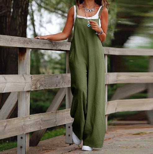Duglam® Wide-Leg Pocket Overalls – Casual Luxe Redefined