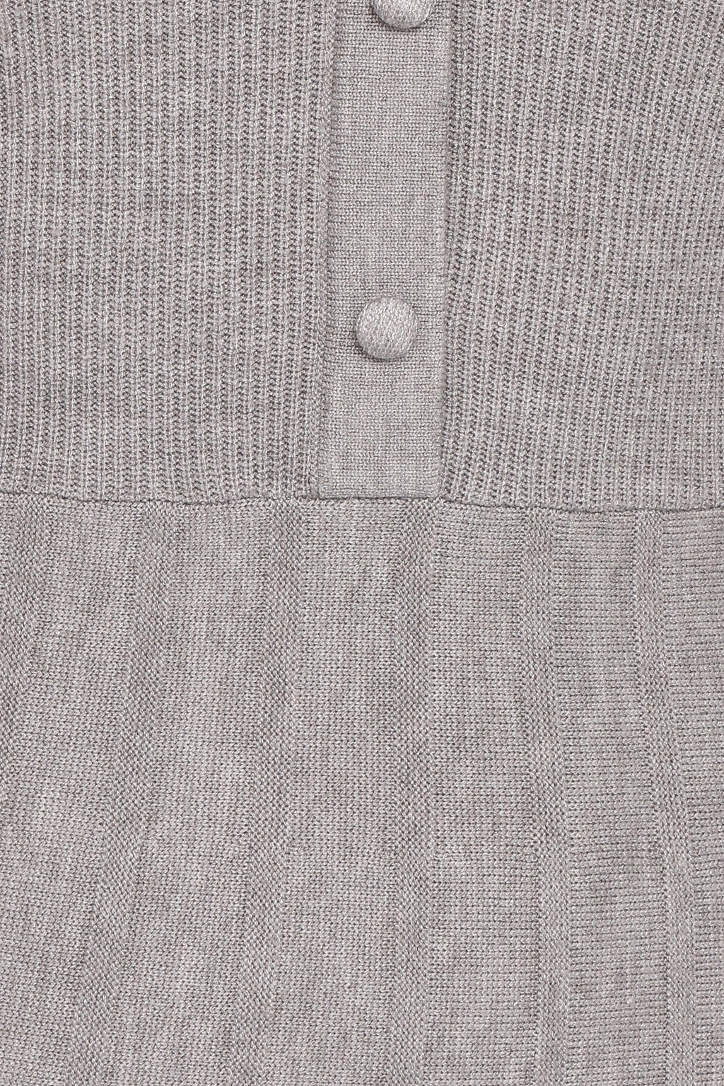 Darlina Long Sleeve Mini Dress - Heather Grey