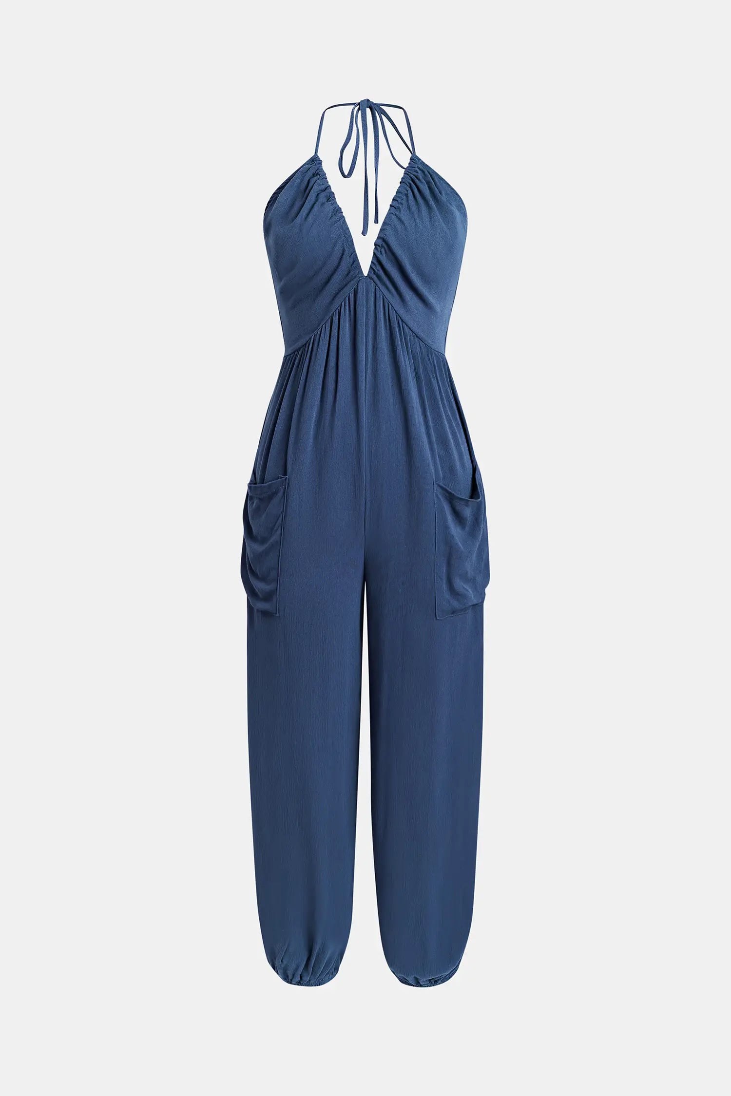 Duglam™ Plunge Halter Jumpsuit